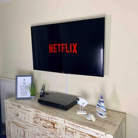 شقة Discovair Mueritz -haus Quisisana- Strandnah Mit Netflix