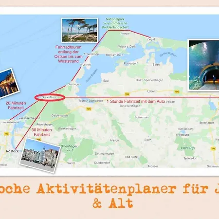 شقة Discovair Mueritz -haus Quisisana- Strandnah Mit Netflix